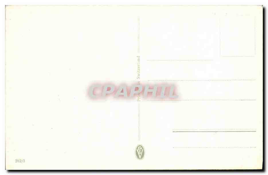 CPA Confiez Yous en l Eternel Fleurs  — Verso