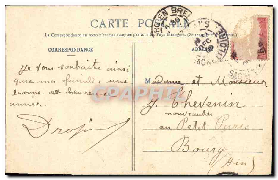 Piarrou-Denis — musicien jouant de la mandoline — éditeur non visible — Reverso