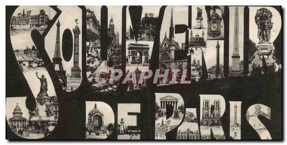 CPA Paris Souvenir 