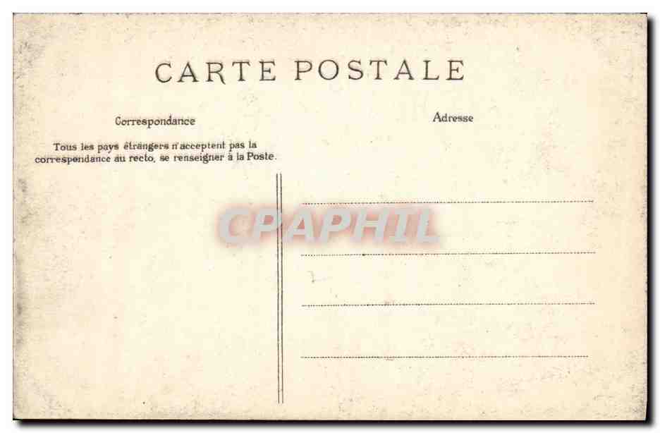 CPA Paris Souvenir  — Rückseite