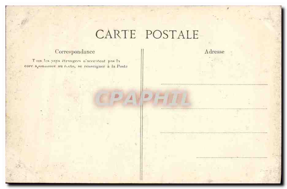 CPA Paris Souvenir Notre Dame Opera Madeleine  — Rückseite