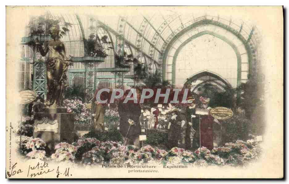 CPA Paris Palais de l horticulture Exposition printannier
