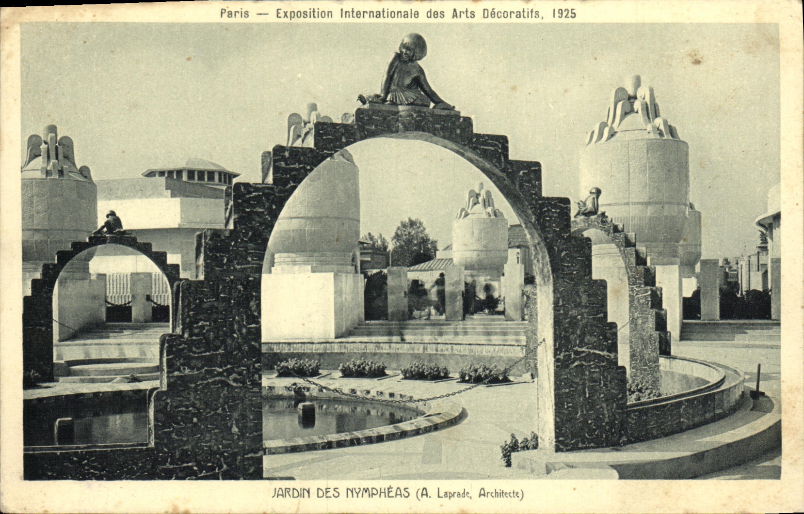 Jardín de las Ninfas — Exposición Internacional de Artes Decorativas, 1925 — A. Laprade, Arquitecto