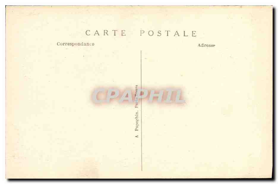 CPA Paris Exposition Internationale Des Arts Decoratifs 1925 Vue de nuit — Rückseite