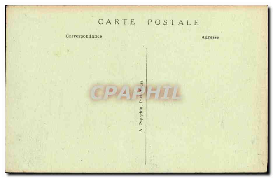 CPA Paris Les Invalides et les Canons — Rückseite