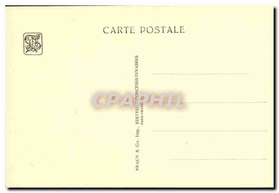 CPA Paris Le Palais Vu De La Terrasse Superieure Du Restaurant de l AOF Exposition coloniale internationale 1931 — Rückseite