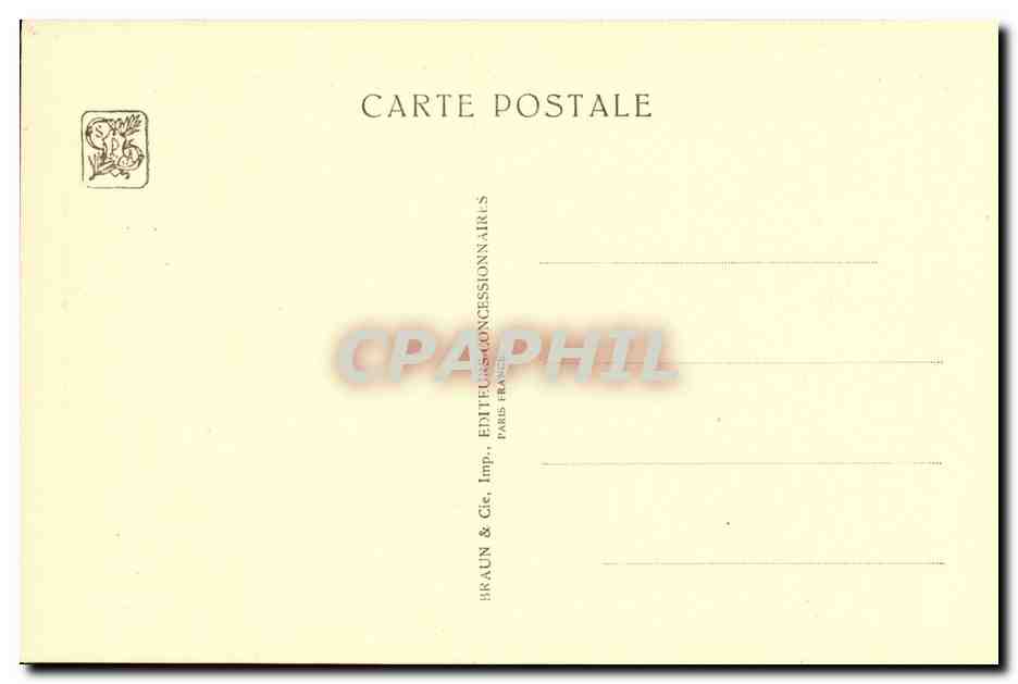 CPA Paris Exposition Coloniale Internationale 1931 Pavillon de l Afrique Equatoriale Francaise — Rückseite