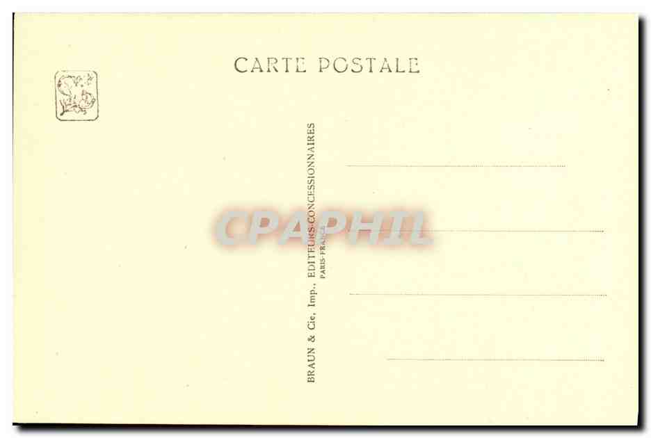 CPA Paris Exposition Coloniale Internationale 1931 Cameroun Togo Grand palais  — Rückseite