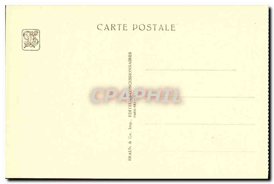 CPA Paris Exposition Coloniale Internationale 1931 Section de l indochine Pavillon du Cambodge — Rückseite
