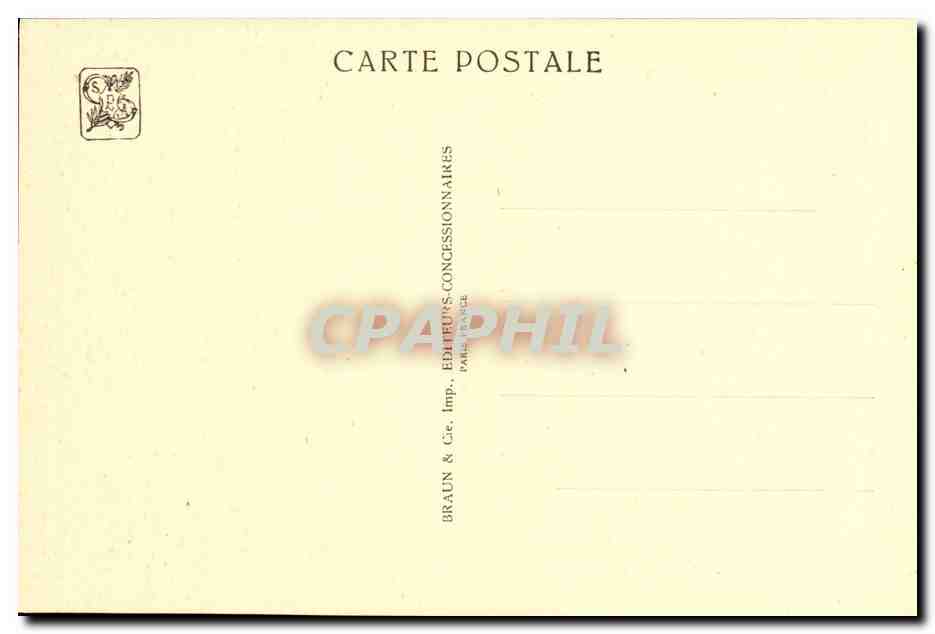 Pavillon de la Côte Française des Somalis — Exposition Coloniale Internationale — Paris 1931 — Ch. Wuliffet, Arch. D.G. — Rückseite