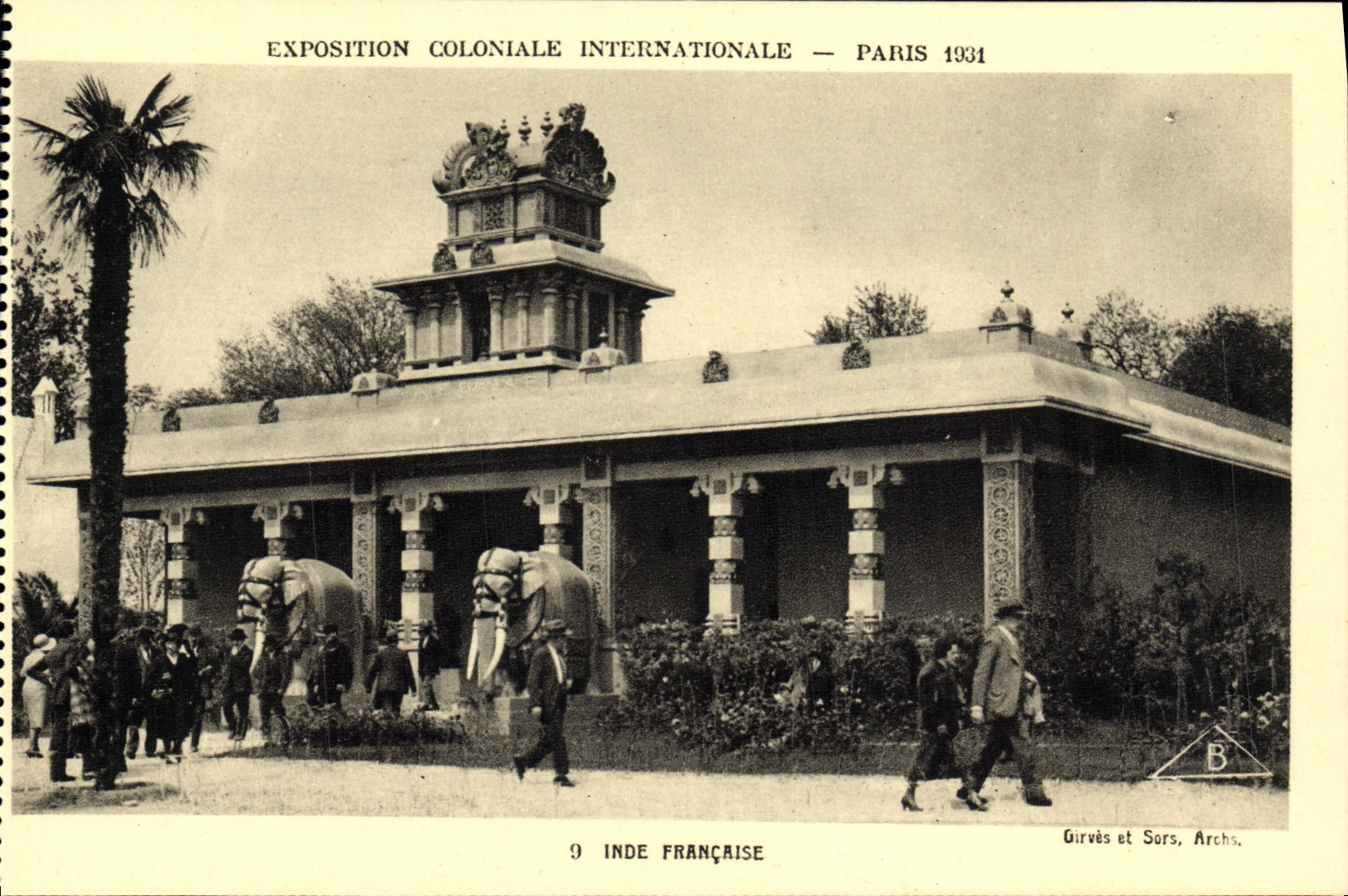 CPA Paris Exposition Coloniale Internationale Inde Francaise