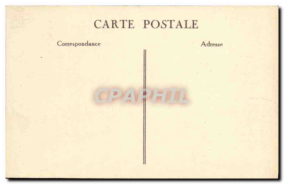 CPA Paris Bois de Boulogne Le Grand Lac Le Belvedere — Verso