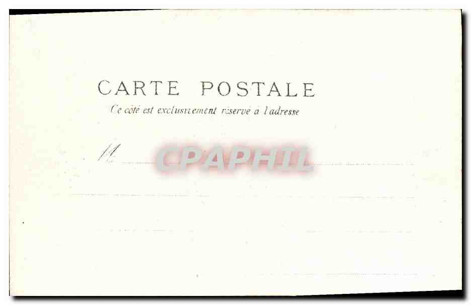 CPA Paris Exposition Universelle 1900 Le grand palais  — Verso