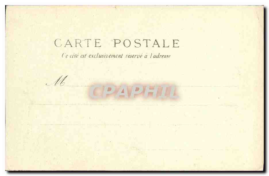 CPA Paris Exposition Universelle 1900 La SErbie  — Verso