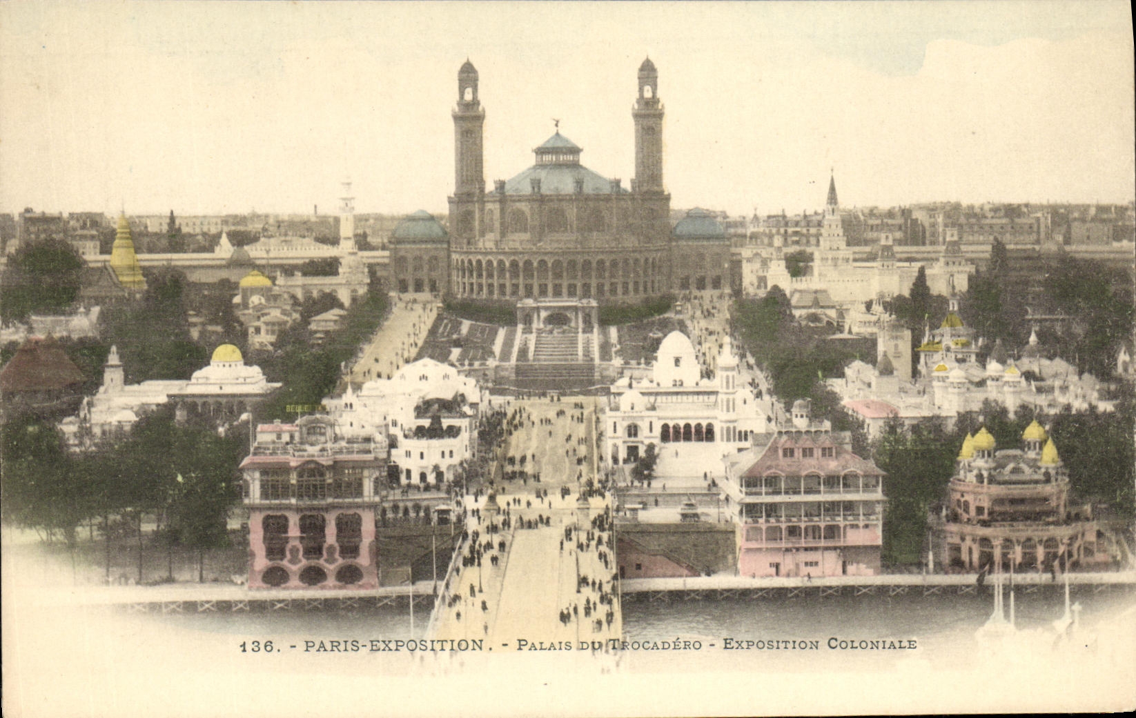 Paris - Exposition Coloniale - Palais du Trocadéro - n°136