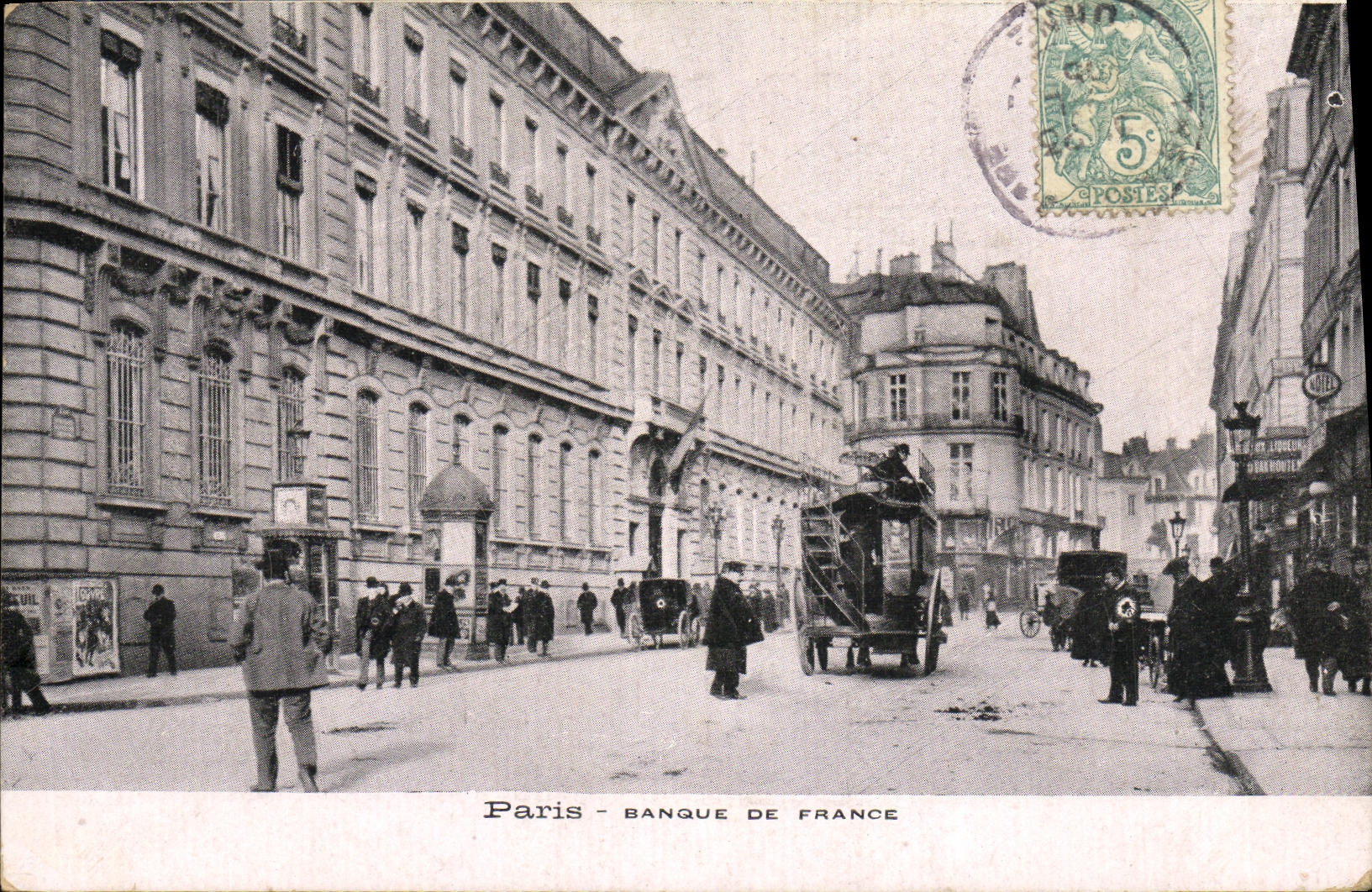 CPA Paris Banque De France