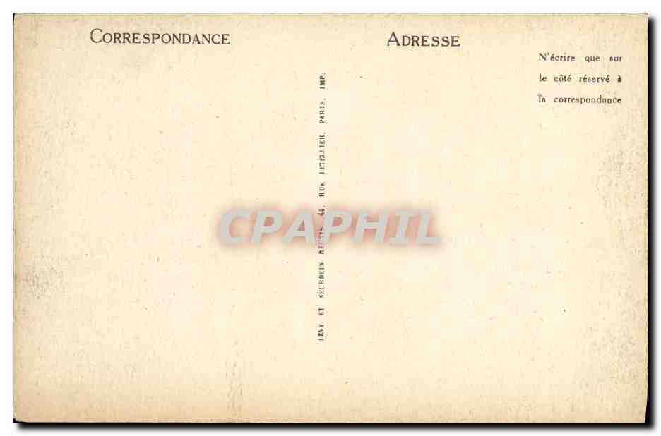 CPA Paris L Hopital Bretonneau  — Rückseite