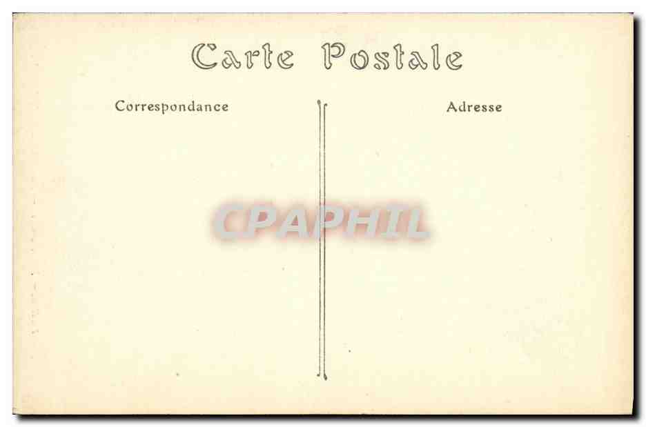 CPA Paris Notre Dame Bas Cote de la Nef  — Verso