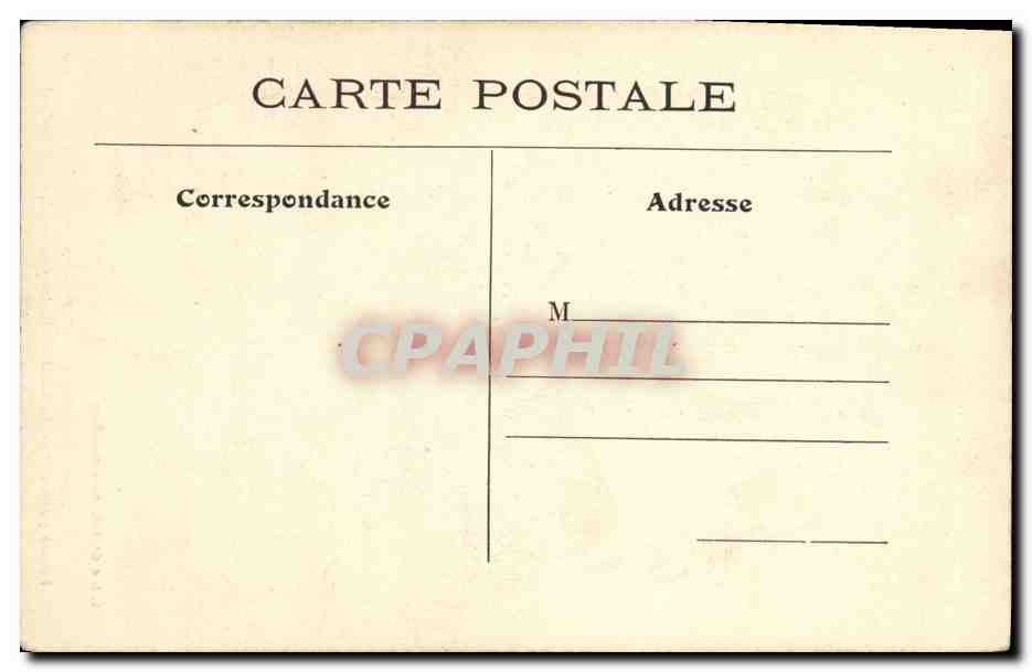 CPA Paris Historique Fontaine faisant partie de l ancien hotel des parlementaire Rue Saint Paul — Rückseite