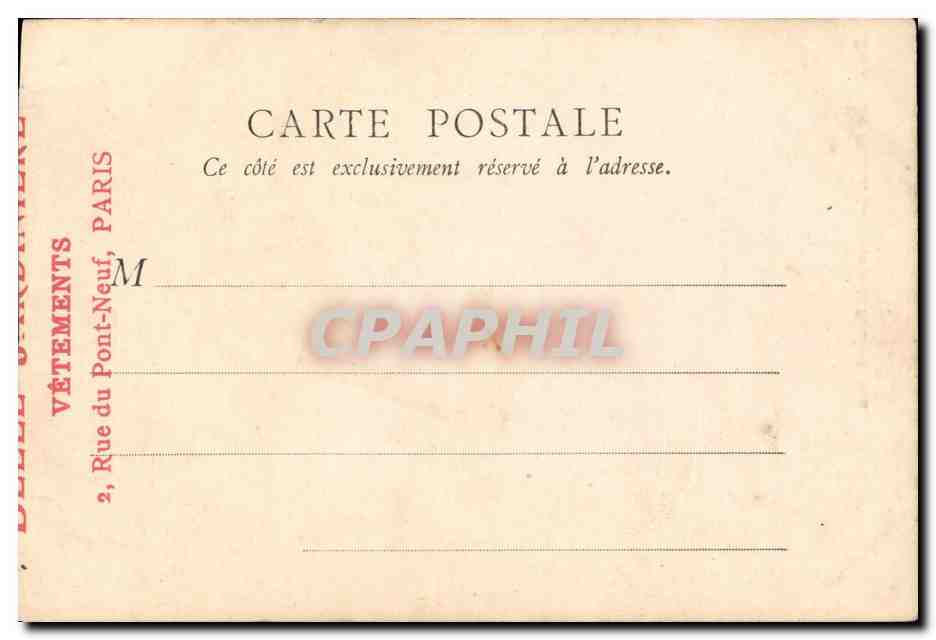 CPA Le Vieux Paris Le Chevet de Saint Julien  — Rückseite