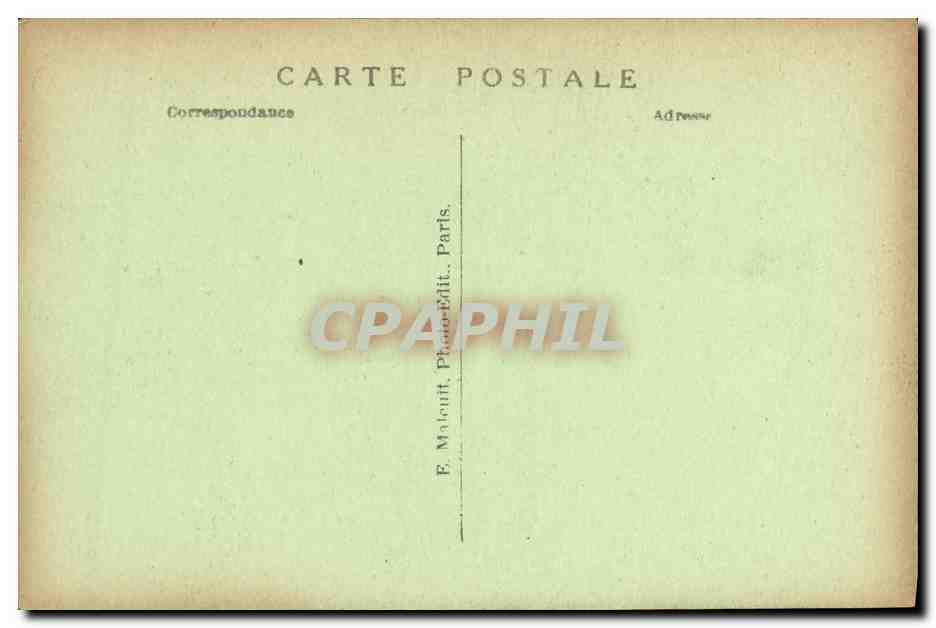 CPA Jeanne D Arc Priant dans L Eglise de Sevres  — Rückseite