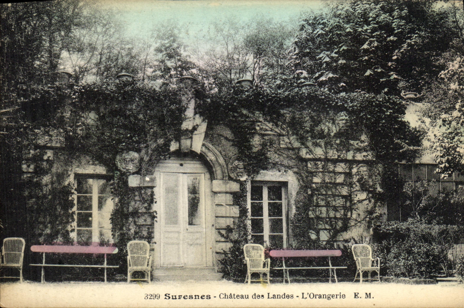 CPA Suresnes Chateau des Landes L Orangerie