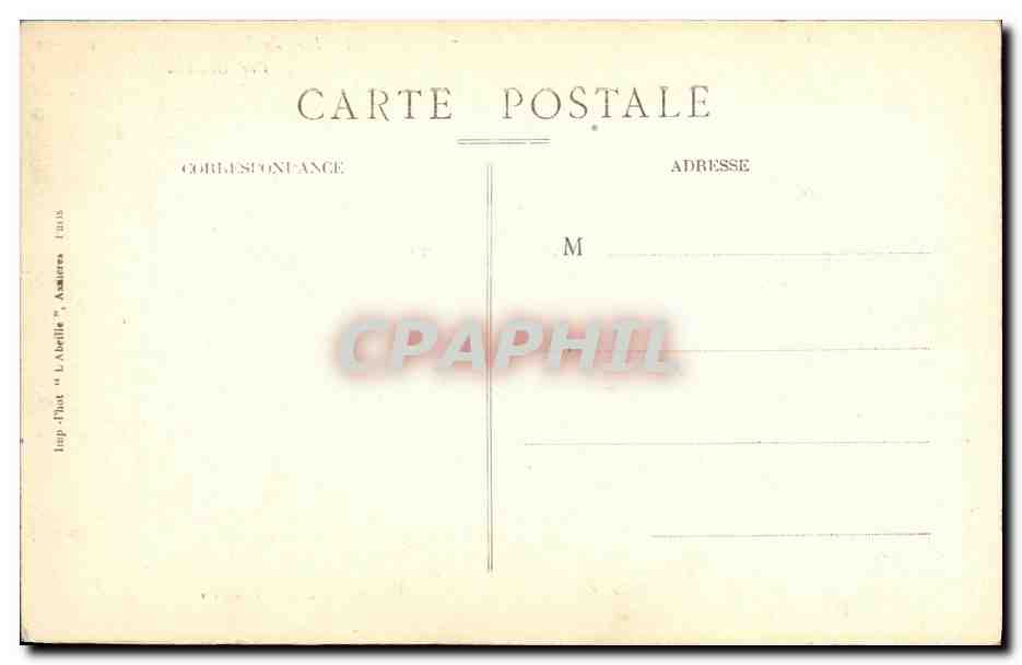 CPA Fort Du Mont Valerien Vue Generale — Rückseite