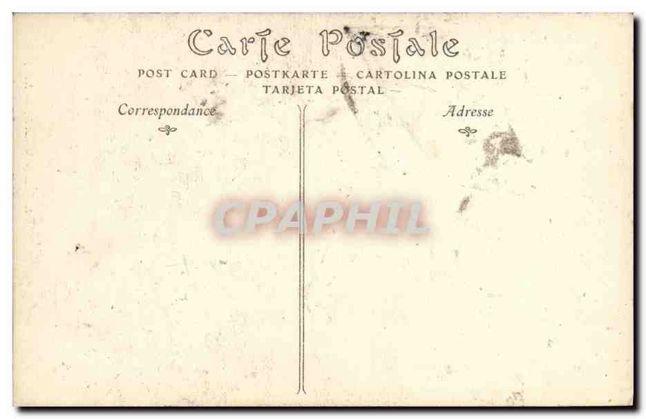 CPA Paris Statue de La Ville de Marseille — Reverso