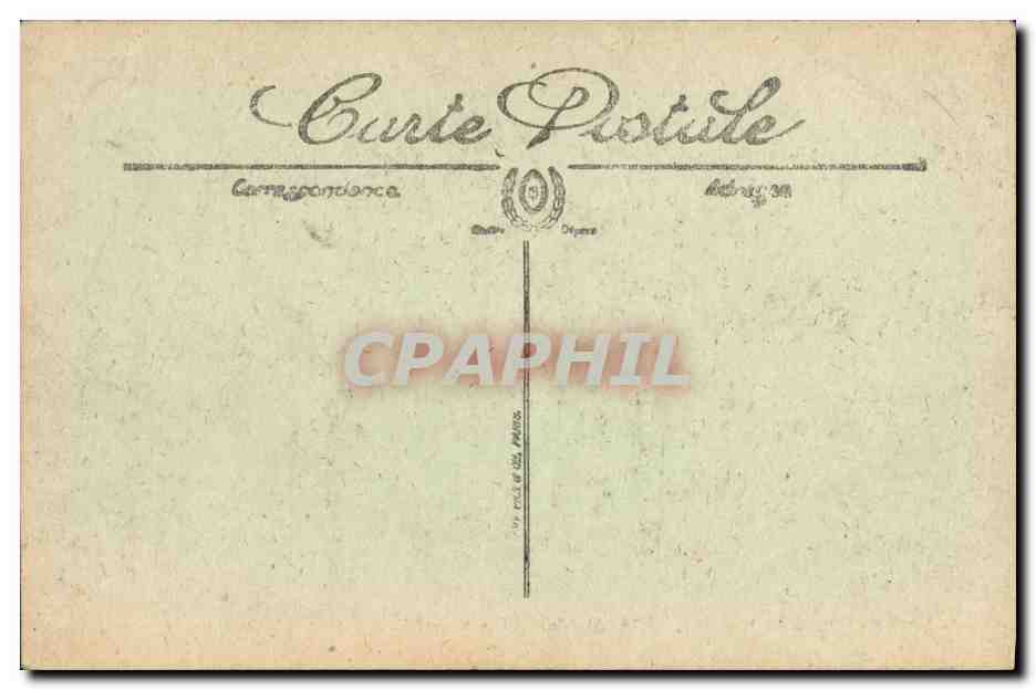 CPA Paris La Madeleine Automobile — Rückseite