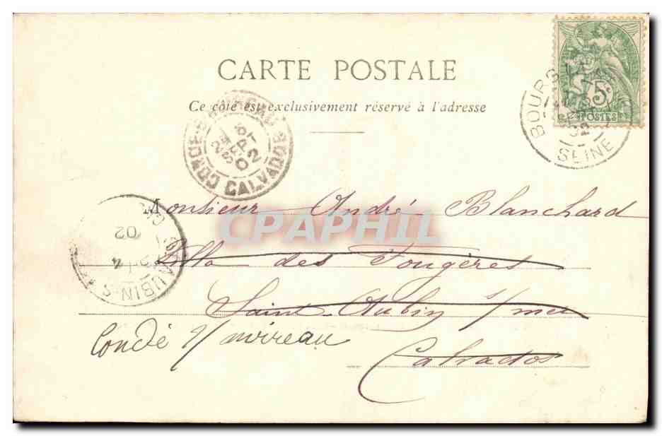 CPA Paris Place du Carrousel L Arc de Triomphe de la Victoire  — Rückseite