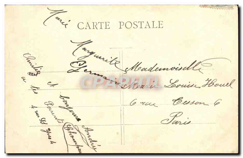 CPA Paris L Observatoire  — Rückseite