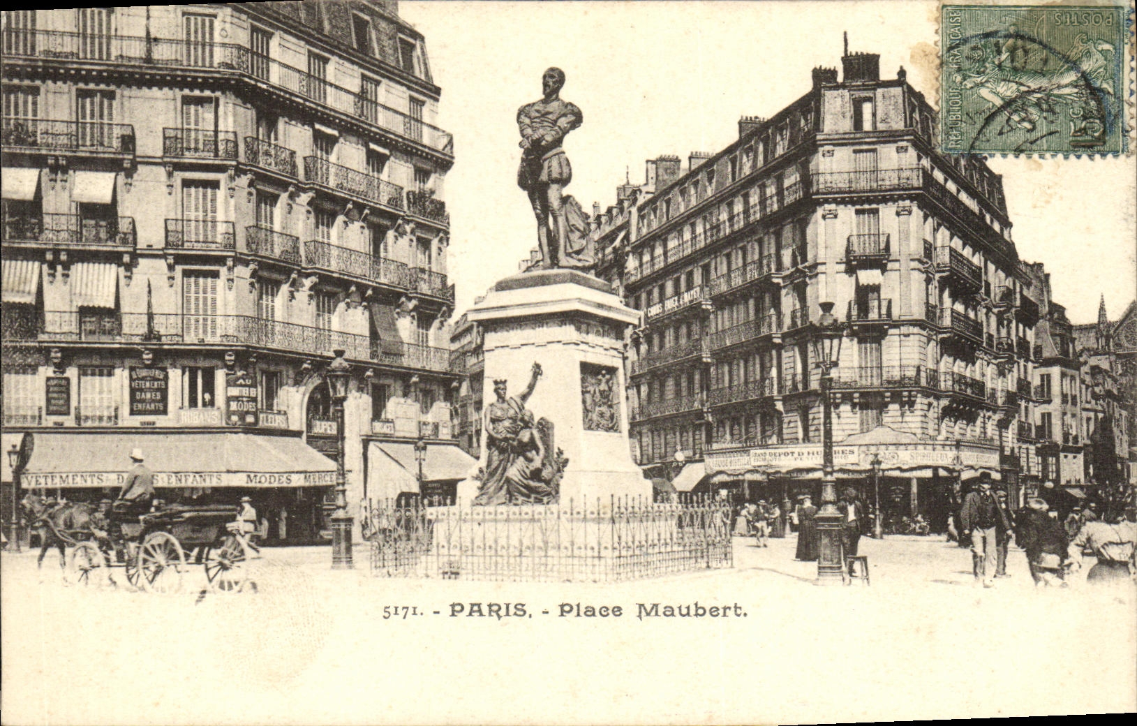CPA Paris Place Maubert 