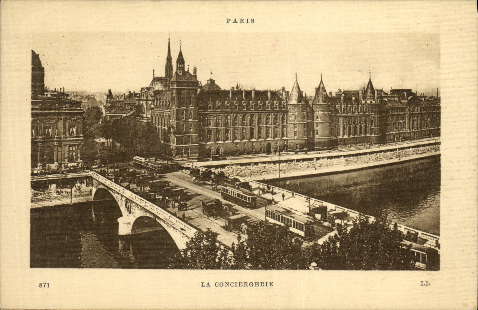 CPA Paris La Conclergerie