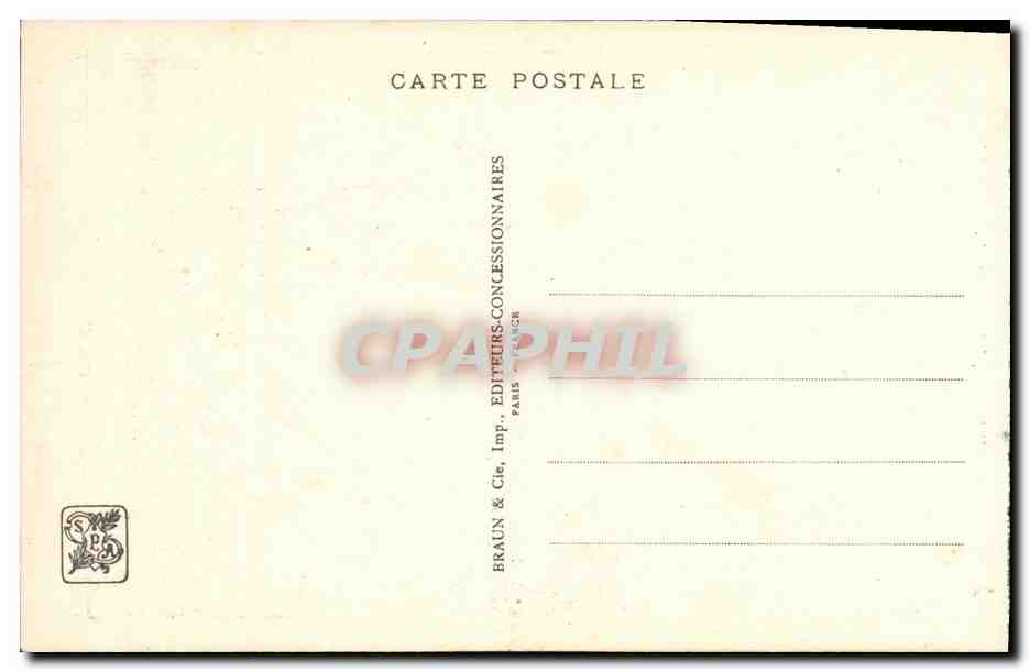 CPA Exposition Coloniale Internationale Paris 1931 AOF Camp des gardes et palais  — Rückseite