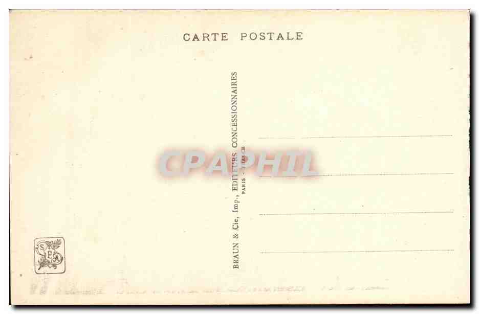 CPA Exposition Coloniale Internationale Paris 1931 Temple d Angkor — Rückseite