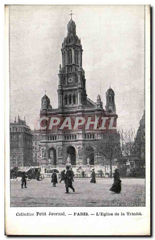 CPA Paris L Eglise de La Trinite 