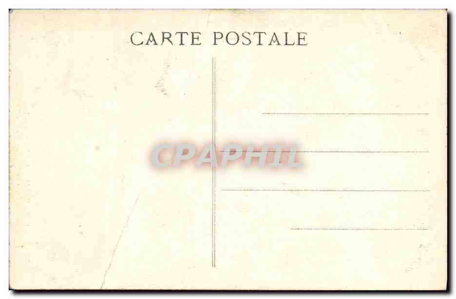 CPA Paris College Chaptal Boulevard des Batignolles  — Rückseite