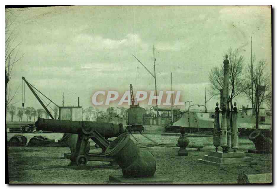 CPA Arsenal De Rochefort Canos Provenant des Guerres de Chine et de Cochinchine Japon 