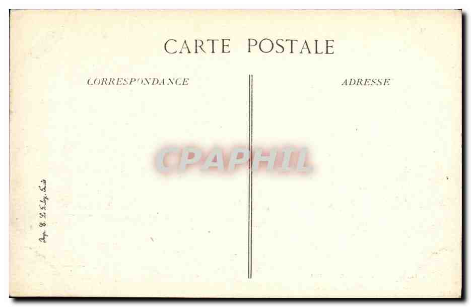 CPA Revigny l hotel de ville Militaria — Back
