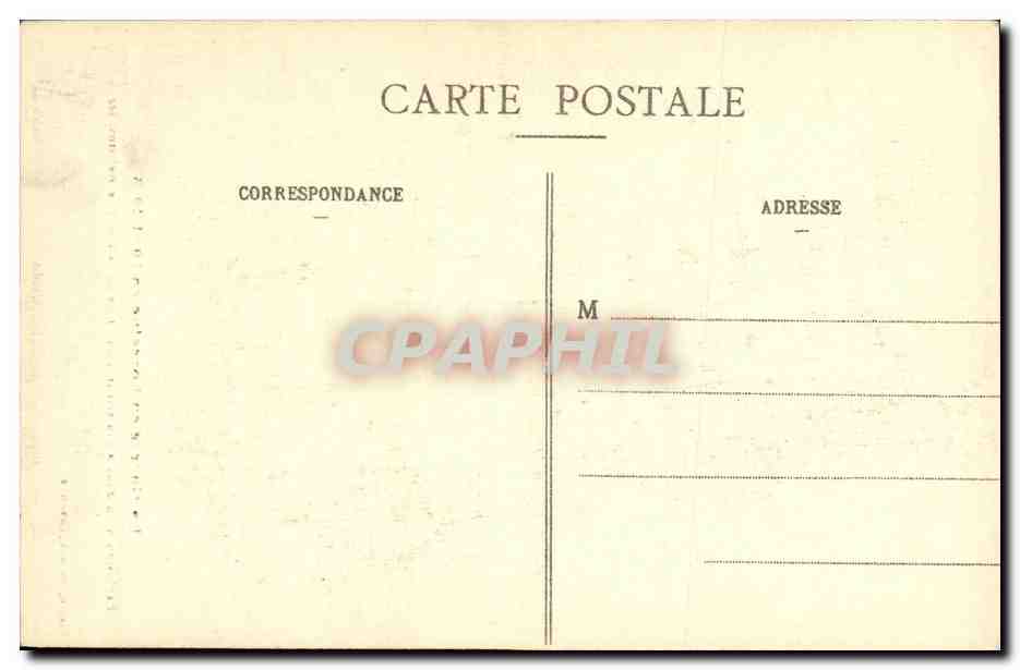 Explosion d'un obus à l'intérieur d'un arbre de la Forêt de Rehainviller — La Guerre en Lorraine en 1914-1915 — Bastien, Rh.-édit., Lunéville — Rückseite