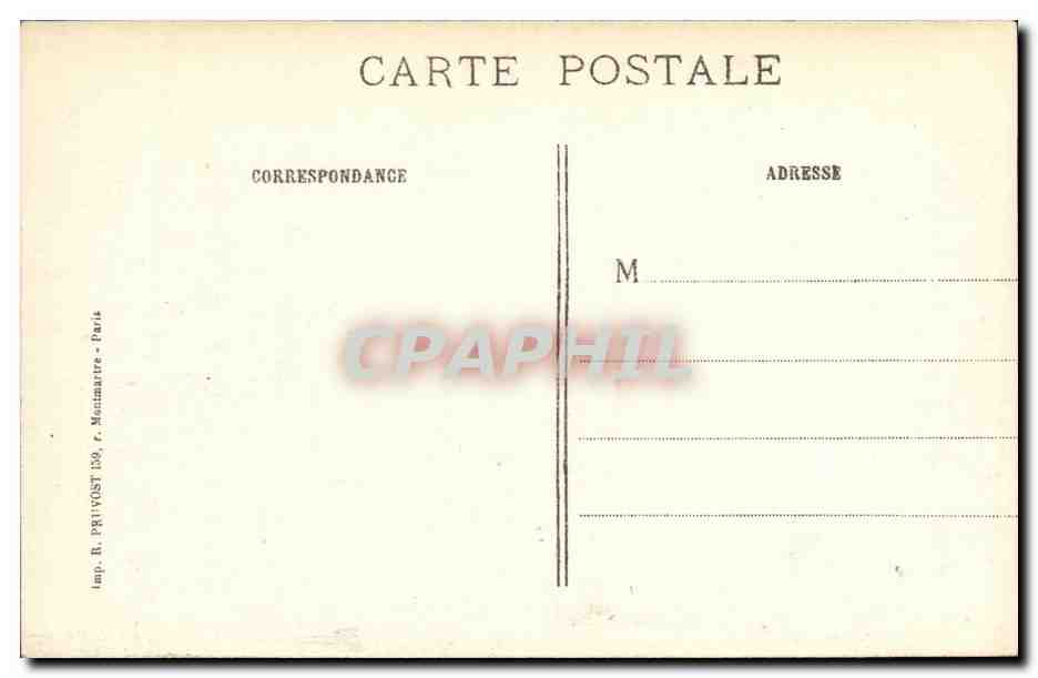 CPA Tranches Allemandes a L Entree du Village de Carency Militaria — Back