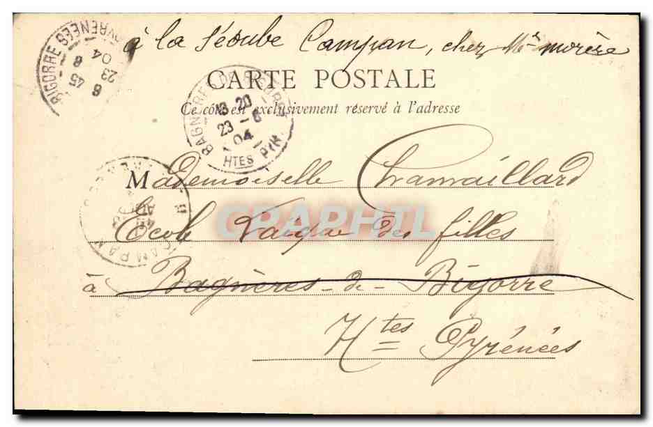 CPA Peronne La Grande Place Apres Le Bombardement Militaria — Rückseite