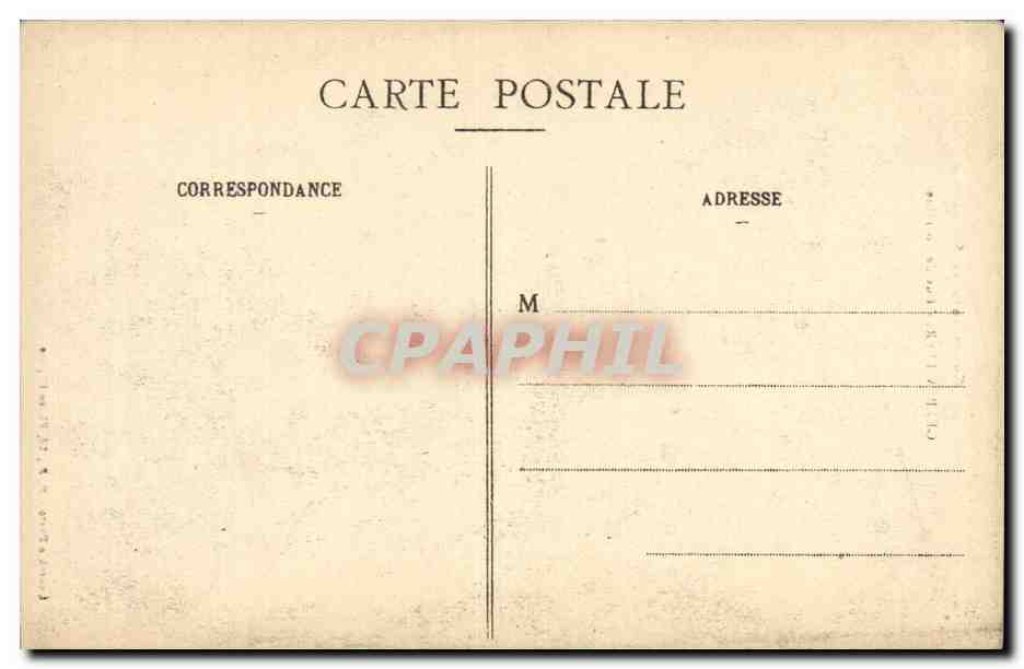 CPA Gerbeviller Rue de Lorraine Militaria — Rückseite