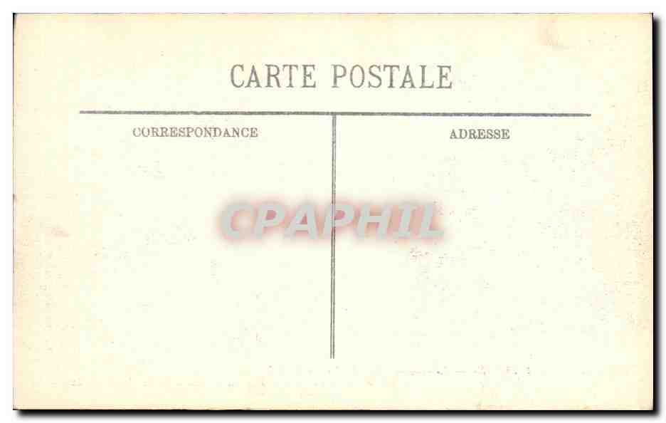 CPA La Grande Place de Pervyse apres Le Bombardement Militaria — Back