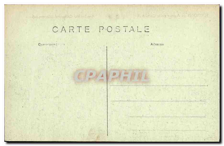 CPA Soissons Autour de la Cathedrale Militaria — Rückseite