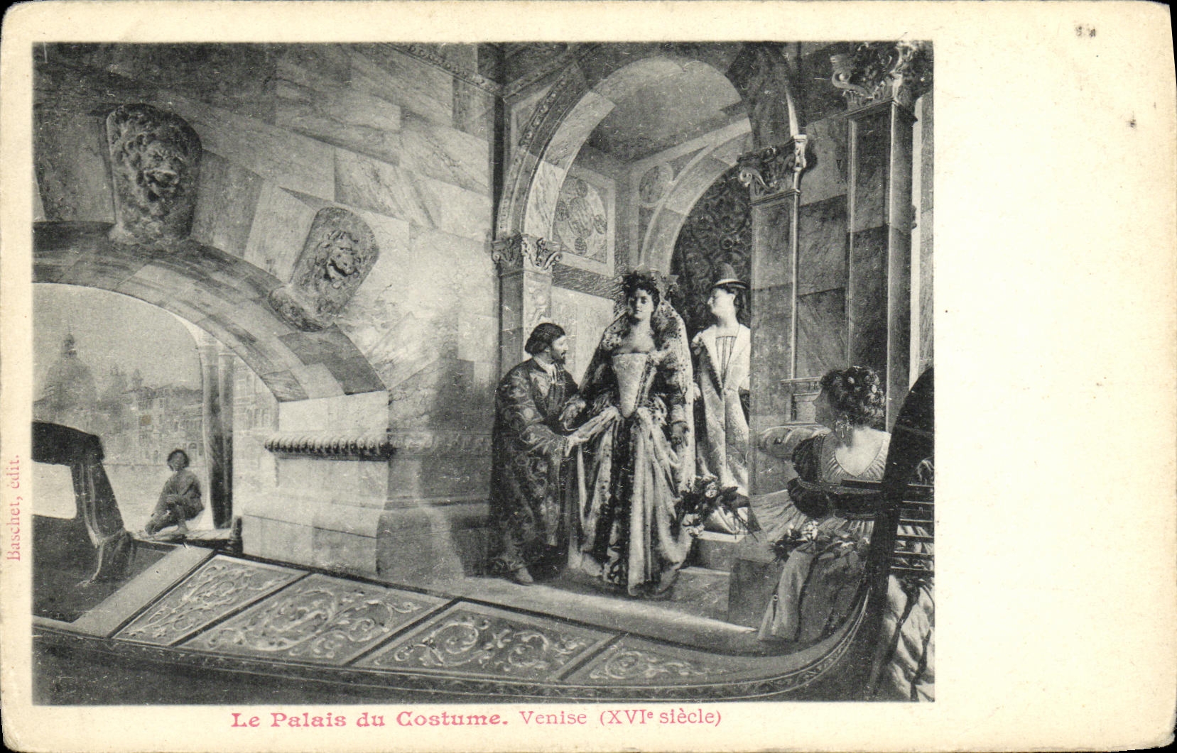 CPA Le Palais du Costume Venise 