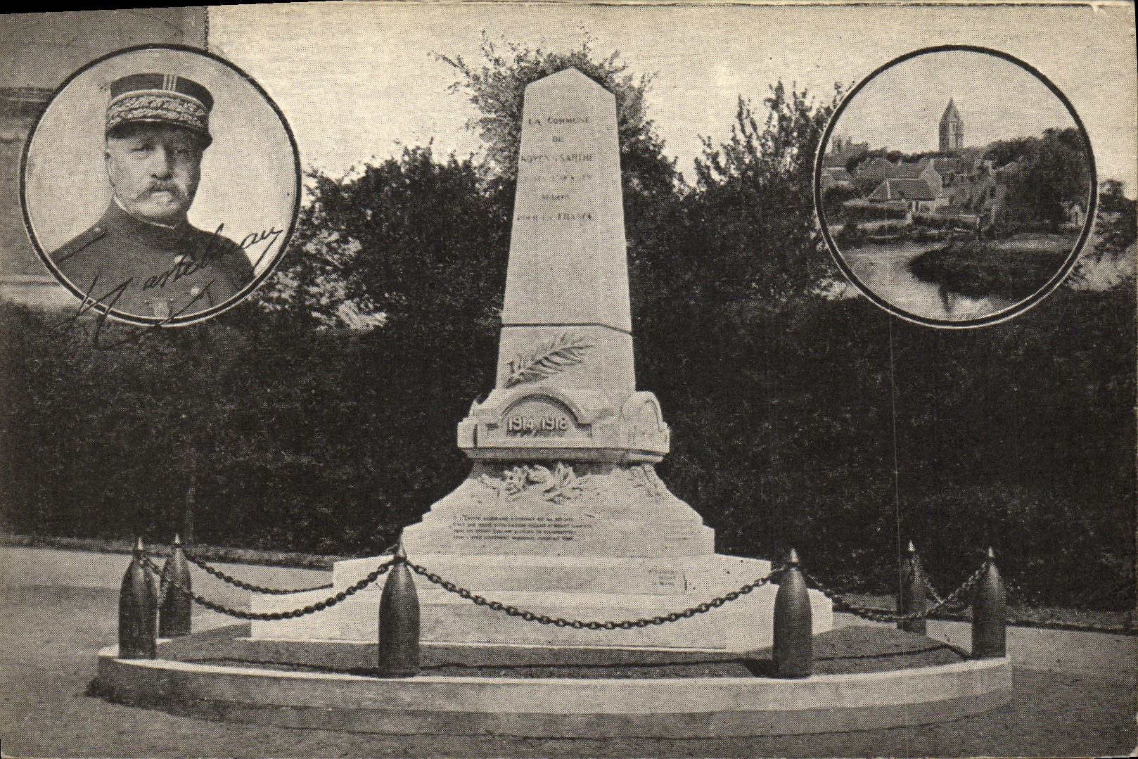 Noyen-sur-Sarthe — Kriegsdenkmal 1914-1918 — Verlag Cartelogy