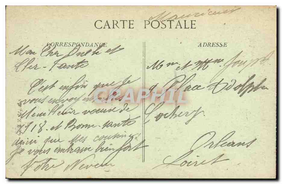 CPA Guerre Dans La Somme L Eglise du Tilloloy Et Les Fosses Du Chateau Militaria — Back