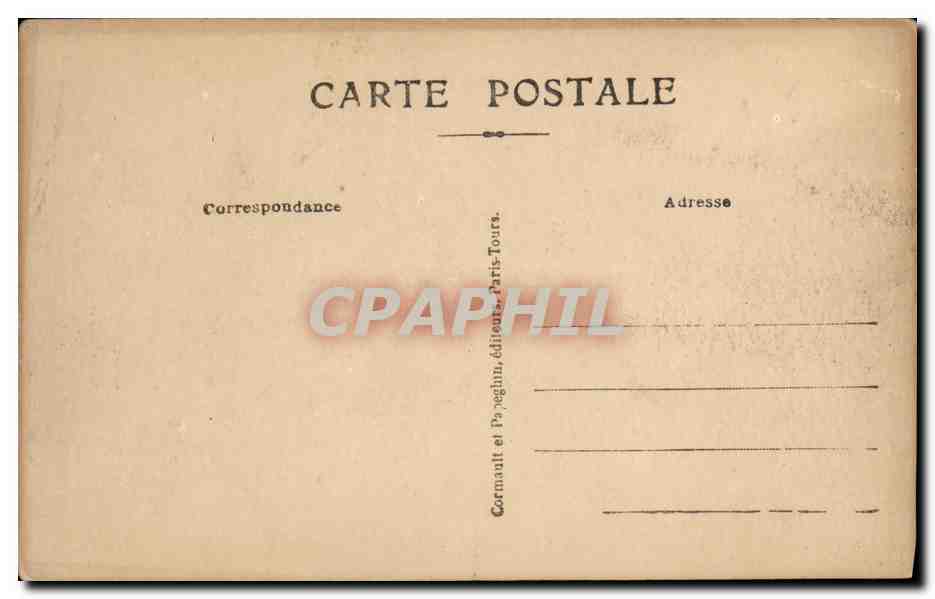 CPA Apotheose de la Victoire 14 Juillet 1919 Les Poilus Avenue des Champs Elysees Militaria Paris — Rückseite