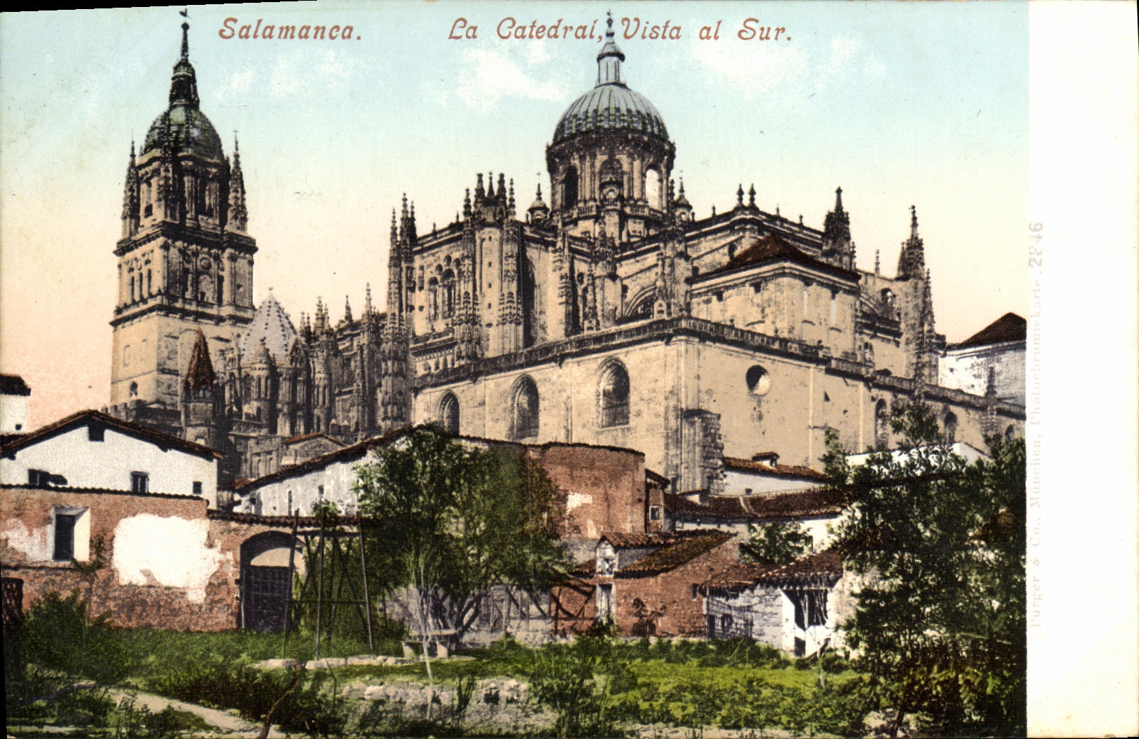 CPA Salamanca Le Cathedrale Vista Al Sur 